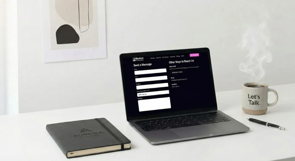 Barefoot Performance Marketing contact and consultation